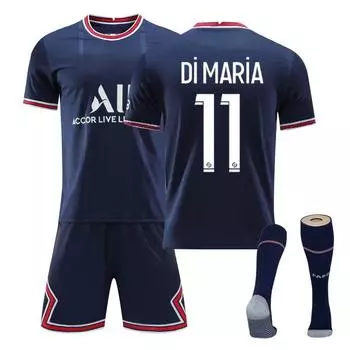 Детские 2122 Подростковые Взрослые Футбольные Комплекты Персонализировать Спорт Футбольная Майка Тренировочная Di Mara #11,6-7T