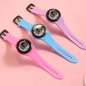 Детские электронные часы Yousheng с большим циферблатом, высокой точностью, регулируемым ремешком, водонепроницаемые цифровые спортивные часы для студентов