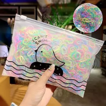 Детские аксессуары для волос, держатель для хвостика, эластичные резинки для волос, резинки для волос, подарки, резинка, изысканный высококачественный красивый аксессуар для девочек 5