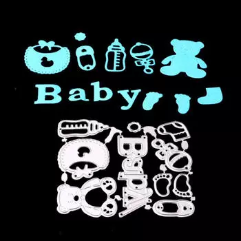 Детские аксессуары «сделай сам», металлические штампы для резки, трафареты, шаблон для скрапбукинга, фотоальбома, бумажное ремесло