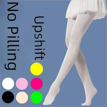 Детские балетные колготки Velvet 90D весна/лето тонкие белые Size M