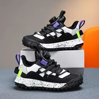 Детские баскетбольные кроссовки для тренировок на поле, нескользящие, удобные, легкие, для спорта на открытом воздухе, кроссовки для детей 28 белый/чёрный