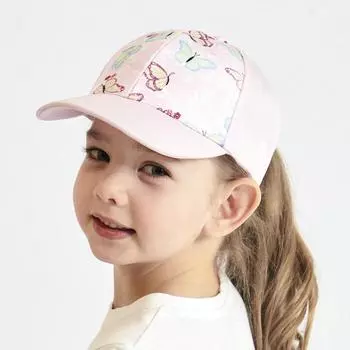Детские бейсболки для девочек, аксессуары для девочек, детская шляпа от солнца, дорожная детская шапка-хвост, спортивная кепка-утконос, регулируемая 56cm