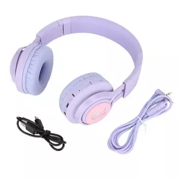 Детские беспроводные наушники с регулируемой поддержкой 85 дБ 103 дБ BT гарнитура для детей и взрослых