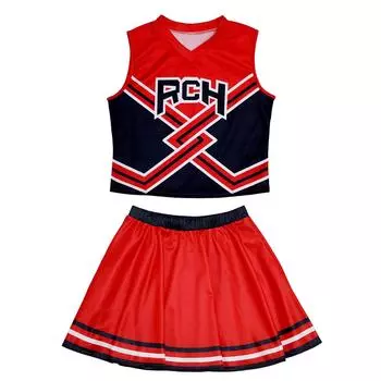 Детские боди для косплея для мальчиков и девочек с головным убором, мультяшный наряд L красный