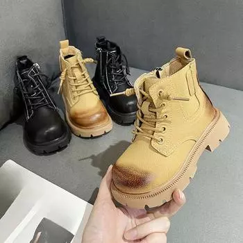 Детские ботинки Martin, осенние ботинки нового стиля 26