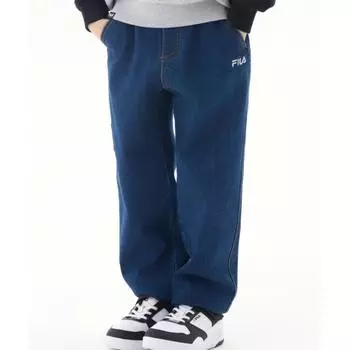 Детские брюки Fila из потертого денима Fk2ptg4201xdem DENIM/120