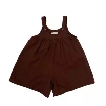 Детские брюки на пуговицах для девочек, комбинезон для маленьких девочек 9