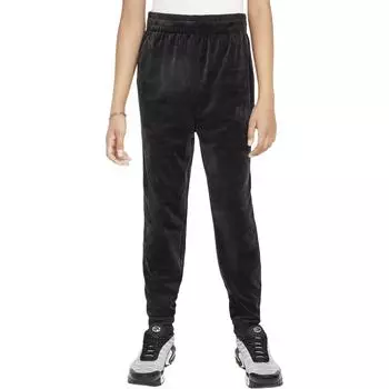 Детские брюки Nike Solid Color High Waist Long Pants, черные, FZ5589-010 S