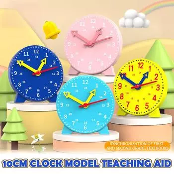 Детские часы Развивающие игрушки Час Минута Секунда Познание Красочные часы Игрушки Дети Ранний дошкольный Учебные пособия one size