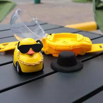 Детские часы с дистанционным управлением, автомобильный USB-аккумулятор, регулируемый ремешок, 2,4 ГГц, RC Mini Duck