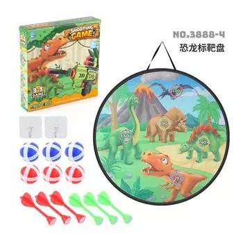 Детские дартс 3-в-1, мишень, тема зоофобии, игрушка для соревновательных видов спорта в помещении для двух человек