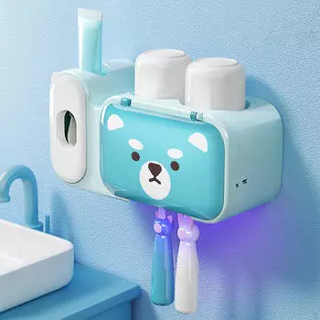 Детские держатели для зубных щеток USB перезаряжаемая подставка для хранения для душа жёлтый