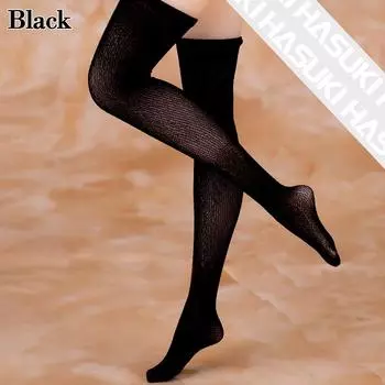 Детские Детские Девочка Сделай сам 1/6 Кукольные Чулки Рождественский Подарок Тонкие Носки Одежда для Куклы Аксессуары чёрный