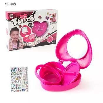 Детские DIY Ручной работы Веселые Делающие Тату Наклейки Девочки Играют в Домик Развивающие Игрушки
