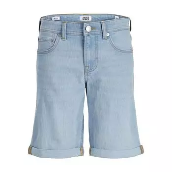 Детские джинсовые шорты-бермуды, регулярно стираемые JACK & JONES 9 ans бледно-синий