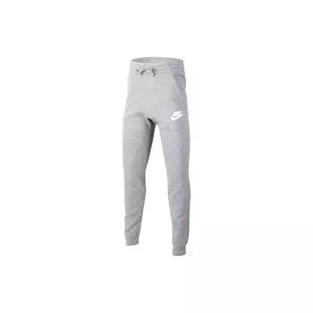 Детские джоггеры Nike Kids с манжетами и вышитым логотипом Детские джоггеры серого цвета CI2911-091 M