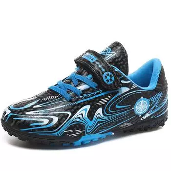 Детские футбольные бутсы 28-39, детские волшебные наклейки, ремешок, пластиковые футбольные бутсы для ногтей 28 розовый