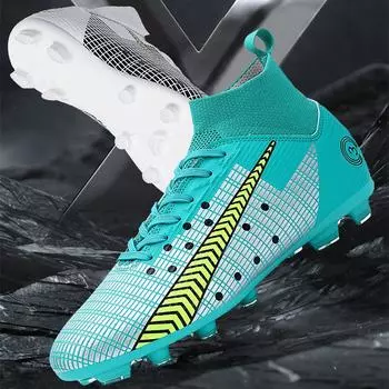 Детские футбольные бутсы 31-48 лет, студенческие подростковые мужские тренировочные футбольные бутсы Nail AG 31 белый