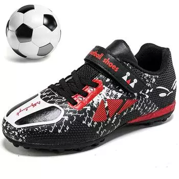 Детские футбольные бутсы Magic Stick, резиновые с мягкой подошвой, уличные футбольные бутсы для тренировок на газоне 28 жёлтый/чёрный