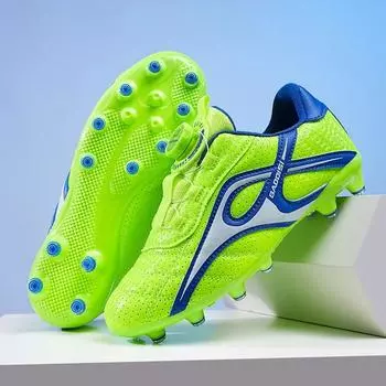 Детские футбольные бутсы с длинными шипами TF/AG бутсы кроссовки Original Society сверхлегкие футбольные шипованные бутсы для внутреннего футбола 28