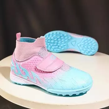 Детские футбольные бутсы Society FG Школьные футбольные бутсы Бутсы Травяные кроссовки для мальчиков и девочек Спортивная обувь для тренировок на открытом воздухе 29 зелёный