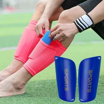 Детские футбольные тренировочные щитки для голени, Protege большеберцовой кости, футбол для взрослых и детей, защитные накладки для футбольных ног, поддерживающие икры, защитное снаряжение China