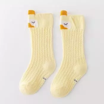 Детские гольфы выше колена высокие для мальчика девочки новорожденного малыша хлопок длинные носки противоскользящие милые мультяшные животные нескользящие для 0-36 месяцев 1-3 Years