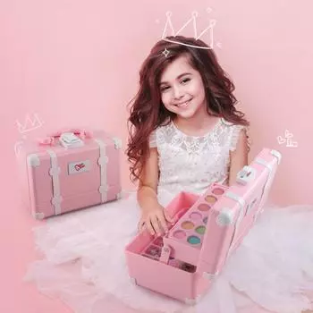 Детские игрушки для макияжа для девочек, набор для ролевых игр, косметичка для одевания, игра принцессы, имитация макияжа, красивая игрушка, детский подарок на день рождения CHINA