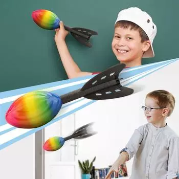 Детские игрушки для метания ракет на открытом воздухе, интерактивные соревновательные декомпрессионные игрушки для родителей и детей