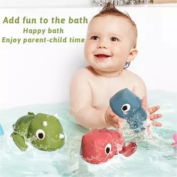 Детские игрушки для плавания, купание, динозавры, плавание, черепахи, киты, бассейны, пляжи, классические цепочки, растения, детская вода, детские водные игрушки 4