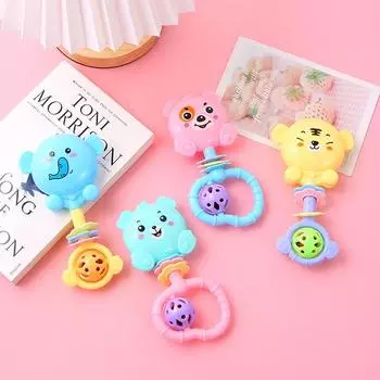 Детские игрушки Футбол Ручная погремушка Хлопок Музыка Младенцы и малыши 0-3 лет Интерактивные игрушки для раннего развития Родитель-ребенок Обучающие игрушки