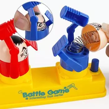 Детские игрушки Мини настольная игра Двойная битва Игра-антистресс Игрушка-спрятанник Молоток Игрушка-сражение Random Color