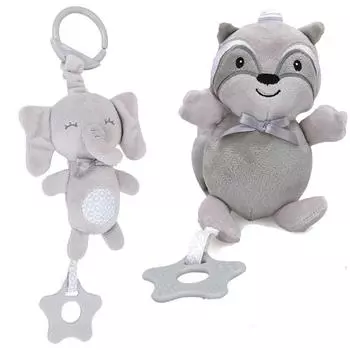 Детские игрушки-погремушки с героями мультфильмов, плюшевые колокольчики, детская коляска, прорезыватель для кроватки, подвесные погремушки, одеяло для младенцев, игрушки, подарки