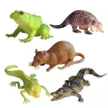 Детские имитации моделей животных, таких как рыба-фугу, краб и дунклейостеус, — это забавные и снимающие стресс игрушки. One Size