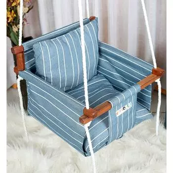 Детские качели, подвесные в помещении и на открытом воздухе, качели для детей.