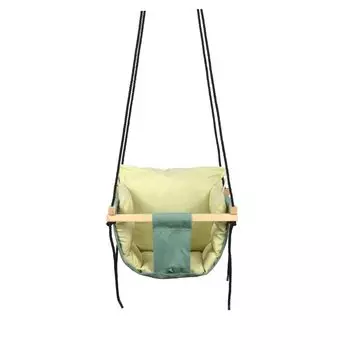 Детские качели, висящие в помещении на открытом воздухе | Детские садовые качели с 2 подушками (от 6 месяцев до 4 лет) (до 20 кг)