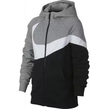 Детские кардиганы с капюшоном Nike Knit, цвет черный серый BV0789-064 S