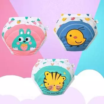 Детские карманные подгузники-вкладыши, стираемые трусики, подгузники, чехол, костюм для младенцев, 6 слоев S