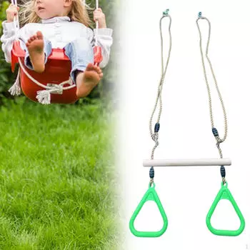 Детские кольца для фитнеса, детские турники, уличные игрушки, регулируемый тренажер, детский фитнес-турник