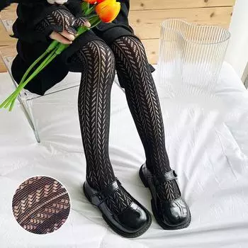 Детские колготки, детские колготки для девочек, летняя осенняя одежда для девочек, колготки для малышей, кавайные чулки, летние колготки для девочек S