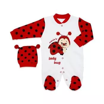 Детские комбинезоны с милой божьей коровкой