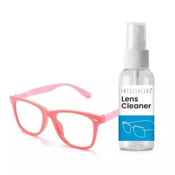 Детские компьютерные очки Intellilens Wayfarer для защиты глаз с чистящим средством для линз | Очки с фильтром синего света | (48-17-130)