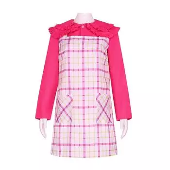 Детские костюмы для косплея, костюмы для сценических представлений персонажей, детская одежда для выступлений, одежда для косплея, праздничные атрибуты 120 розовый