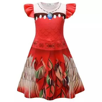 Детские костюмы для косплея, костюмы для сценических представлений, детская одежда для выступлений, сценический костюм, слинг для выступлений 120 красный