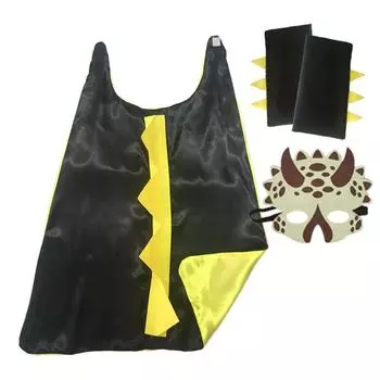 Детские костюмы для косплея унисекс, одежда для выступлений, накидка для косплея динозавра, наборы плащей на Хэллоуин J