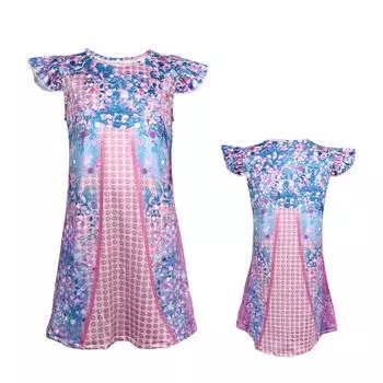 Детские костюмы для ролевых игр, праздничные подарки-сюрпризы, юбки для ролевых игр 110 фиолетовый