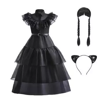 Детские костюмы для вечеринок, костюмы для косплея 150 чёрный