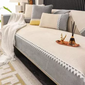 Детские коврики для домашних животных, диванное полотенце, толстый плюшевый двухцветный чехол для дивана, защита для дивана, мебели, чехлы, съемное одеяло для дивана Housse 70x70cm 1pcs