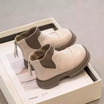 детские кожаные ботинки, детские кожаные ботинки martin 26